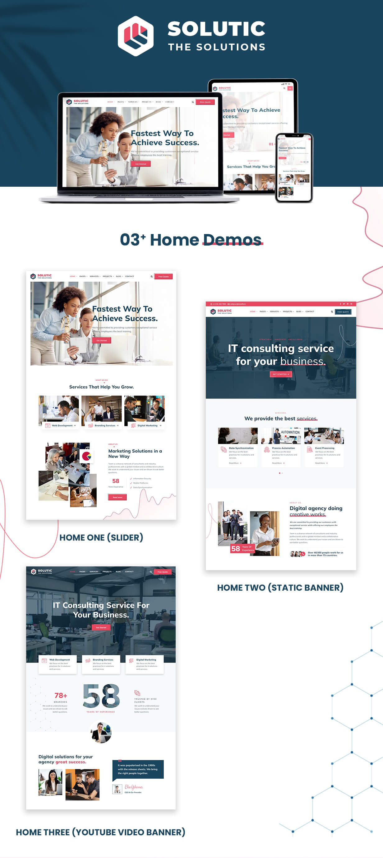 It Solutions and Services WordPress Theme